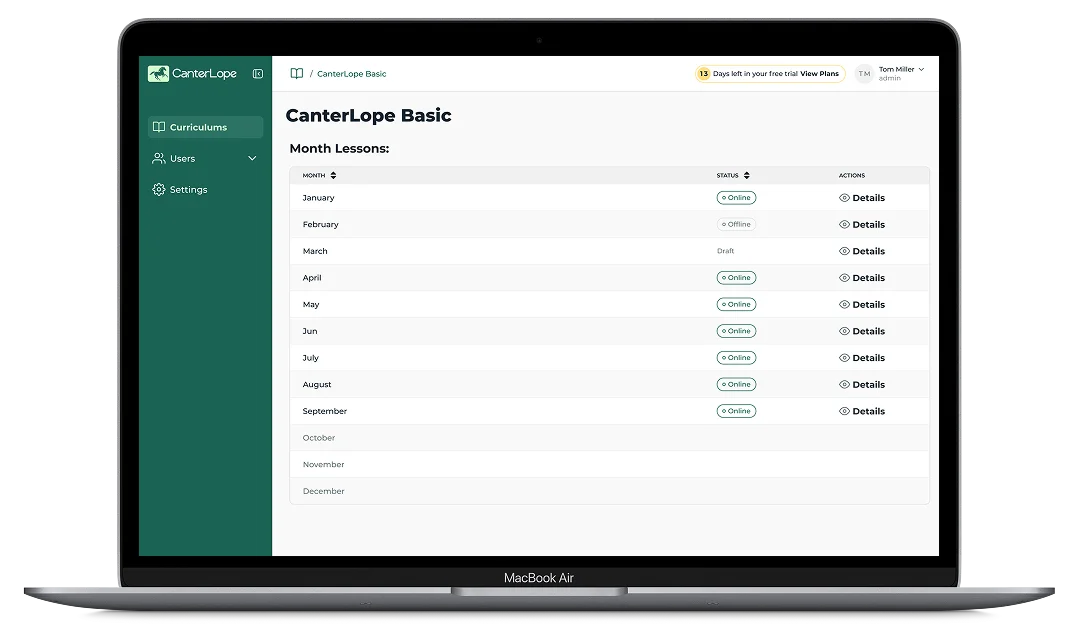 Features - CanterLope